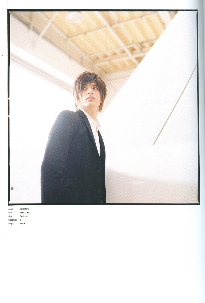 shirota, photobook, Japan, Stars, Yuu, First, Solo, 